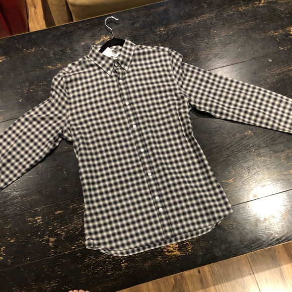 J.LINDEBERG Other - J.LINDEBERG/Men’s/M/Slim Fit/Black & White/Shirt